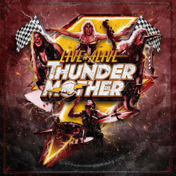 Thundermother - Live´N´Alive 2LP (Solid Yellow Vinyl)